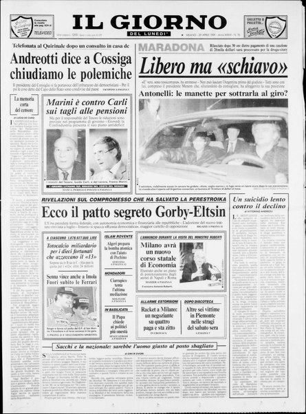 Il giorno del lunedì